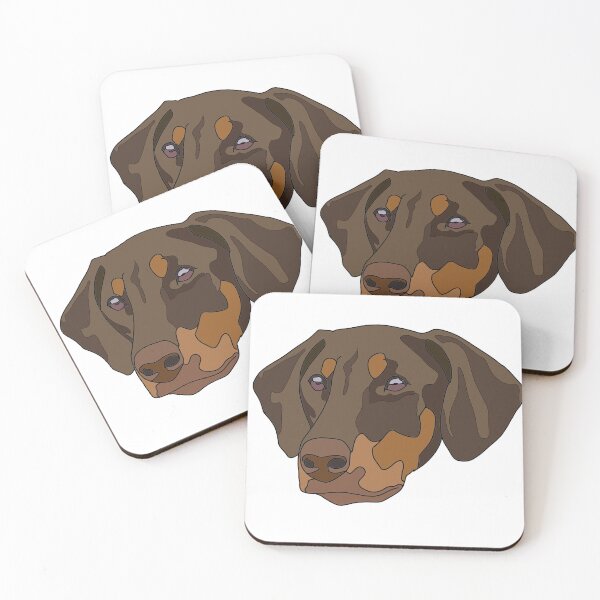 Item preview, Copy of Doberman face designed and sold by LeahcarsArt.