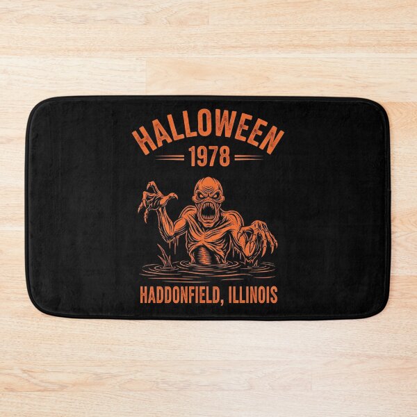 Item preview, Halloween 1978 Holiday Spooky Myers Pumpkin Haddonfield designed and sold by DesignoresLTD.