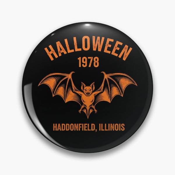 Item preview, Halloween 1978 Holiday Spooky Myers Pumpkin Haddonfield designed and sold by DesignoresLTD.