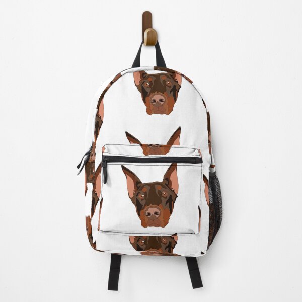 Item preview, Doberman face with cropped ears designed and sold by LeahcarsArt.
