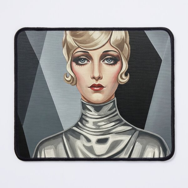 Item preview, The Gray Pearl - Original Art Deco Artwork designed and sold by elektronen.
