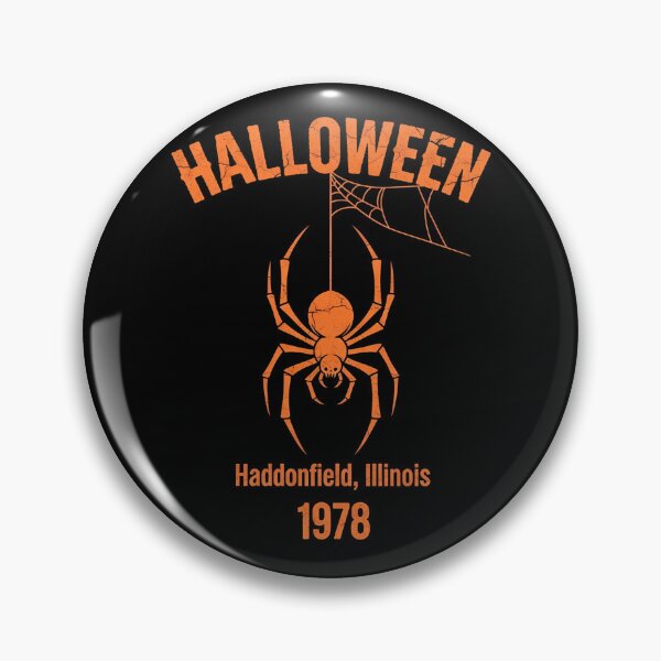 Item preview, Halloween 1978 Holiday Spooky Myers Pumpkin Haddonfield designed and sold by DesignoresLTD.