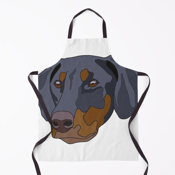 Item preview, Doberman face designed and sold by LeahcarsArt.