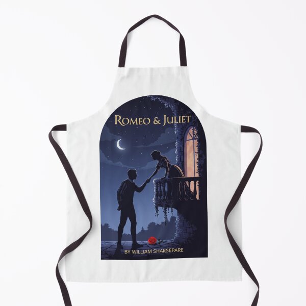 Item preview, Romeo & Juliet Balcony Scene | Timeless Silhouette and Rose | By William Shakespeare designed and sold by Boski22.