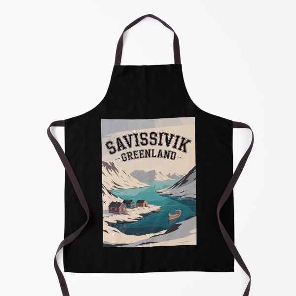 Item preview, Savissivik Greenland Vintage Travel Poster – Arctic Wall Art, Retro Landscape Print, Inuit Village Decor designed and sold by paulo silveira.