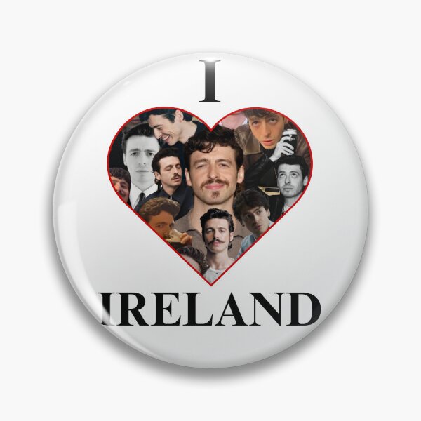 Item preview, I love Ireland (Anthony Boyle) red designed and sold by morning123.
