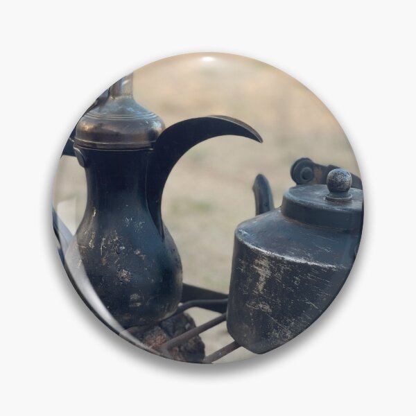 Item preview, Traditional Arabic Coffee Pot and Kettle Outdoors designed and sold by Riiisha.