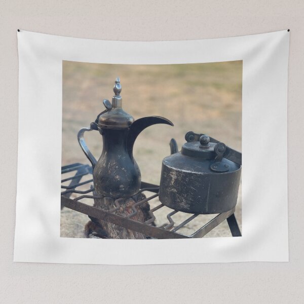Item preview, Traditional Arabic Coffee Pot and Kettle Outdoors designed and sold by Riiisha.