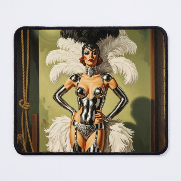 Item preview, The Cabaret Dancer - Original Art Deco Artwork designed and sold by elektronen.