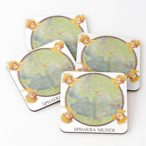 Item preview, Sphaera Mundi: Ancient Cosmic Map - Celestial and Vintage Cosmography designed and sold by Printspiration, Explore Unique Art & Designs.