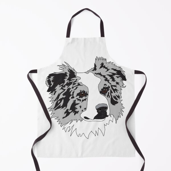 Item preview, Blue Merle Australian shepherd  designed and sold by LeahcarsArt.