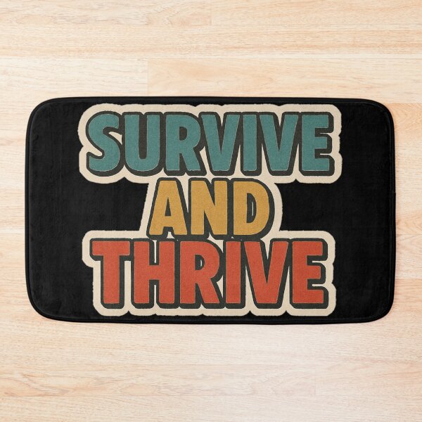 Item preview, Retro Atomic Optimism Sticker – Cozy Apocalypse Survival Humor designed and sold by JacobKAurumhead.