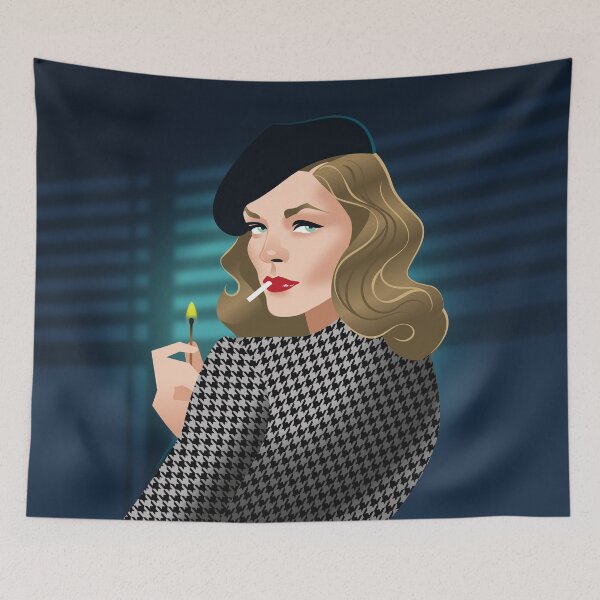 Item preview, Bacall - Big Sleep designed and sold by AleMogolloArt.