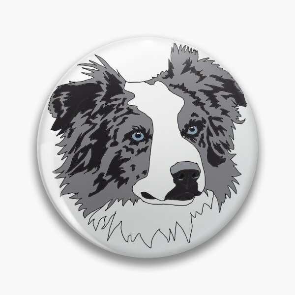 Item preview, Copy of Blue Merle Australian shepherd  designed and sold by LeahcarsArt.