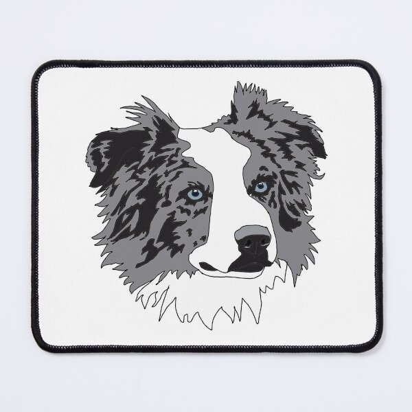 Item preview, Copy of Blue Merle Australian shepherd  designed and sold by LeahcarsArt.