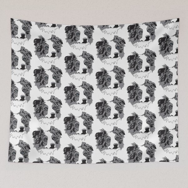 Item preview, Copy of Blue Merle Australian shepherd  designed and sold by LeahcarsArt.