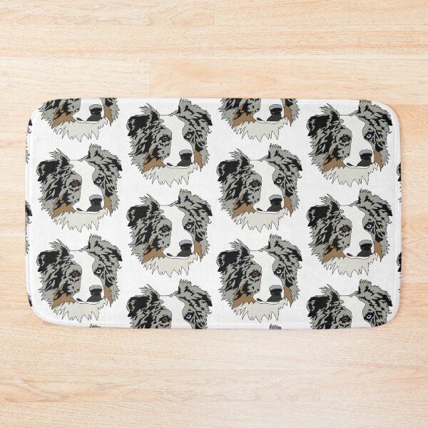 Item preview, Copy of Copy of Copy of Blue Merle Australian shepherd  designed and sold by LeahcarsArt.
