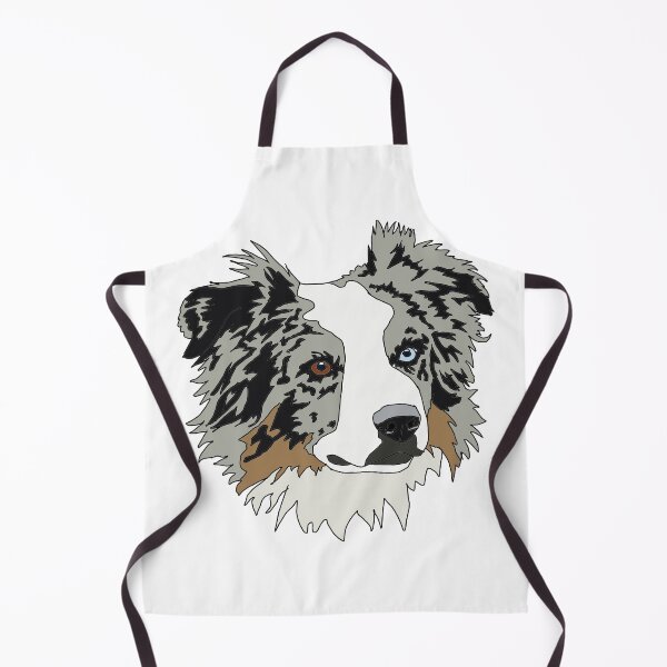 Item preview, Copy of Copy of Copy of Blue Merle Australian shepherd  designed and sold by LeahcarsArt.