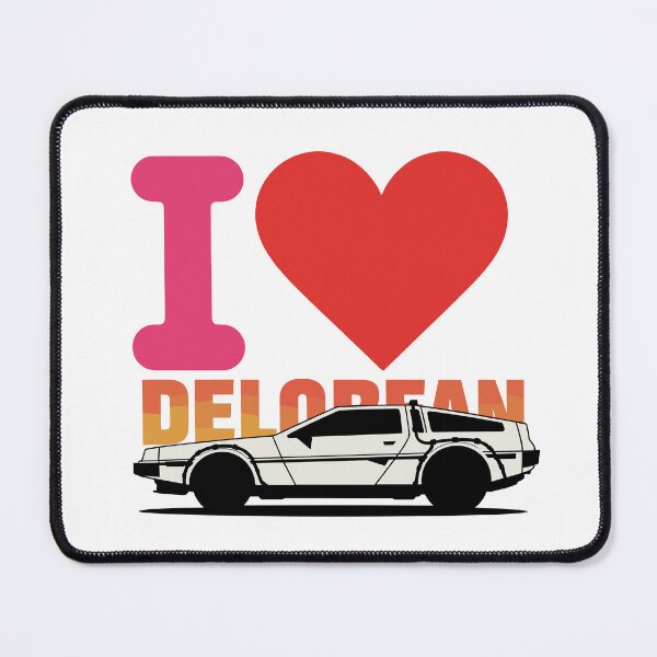 Item preview, Vintage Classic Car Delorean Exclusive Lovers designed and sold by PrintCarClub.