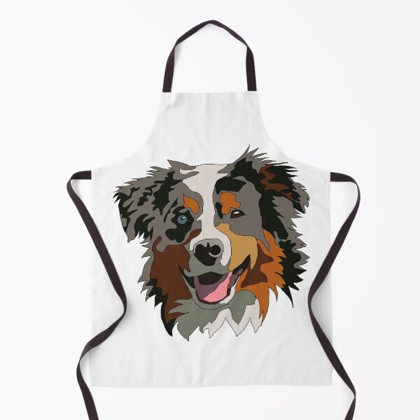 Item preview, Blue Merle Australian shepherd  designed and sold by LeahcarsArt.