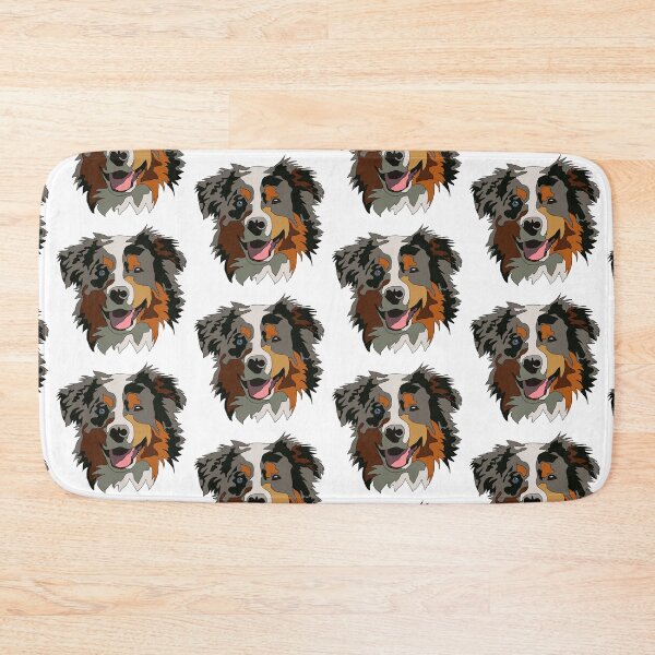 Item preview, Blue Merle Australian shepherd  designed and sold by LeahcarsArt.