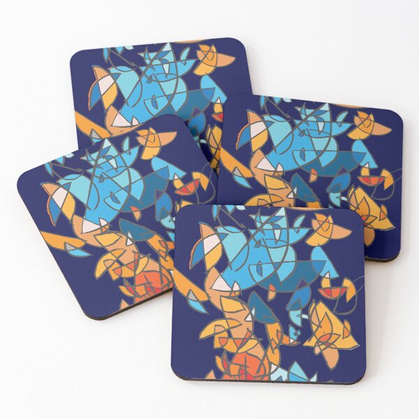 Item preview, Beachy Half Circles designed and sold by AnjaliAnanda.