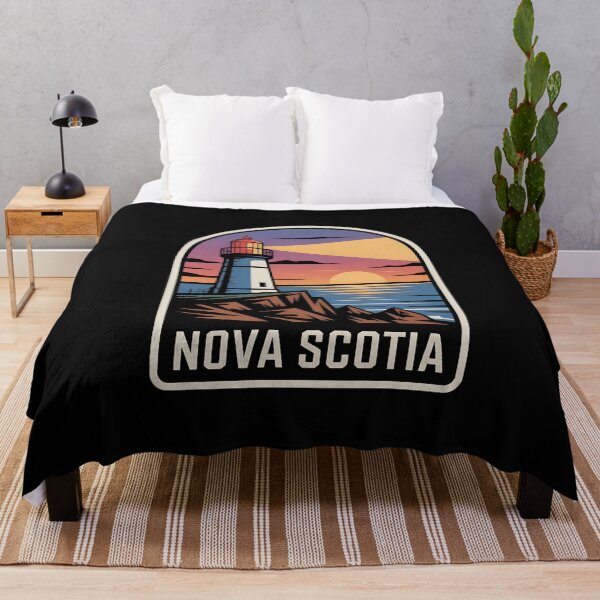 Item preview, Nova Scotia Lighthouse Sunset Design designed and sold by Paper Drip.