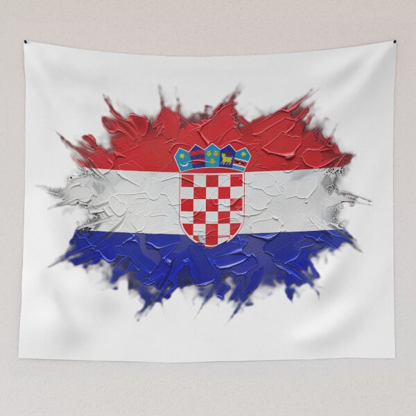 Item preview, FLAG OF CROATIA designed and sold by BUCHELI-ART..