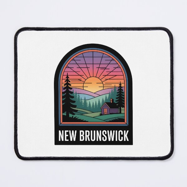 Item preview, New Brunswick Cabin Sunset Design designed and sold by Paper Drip.