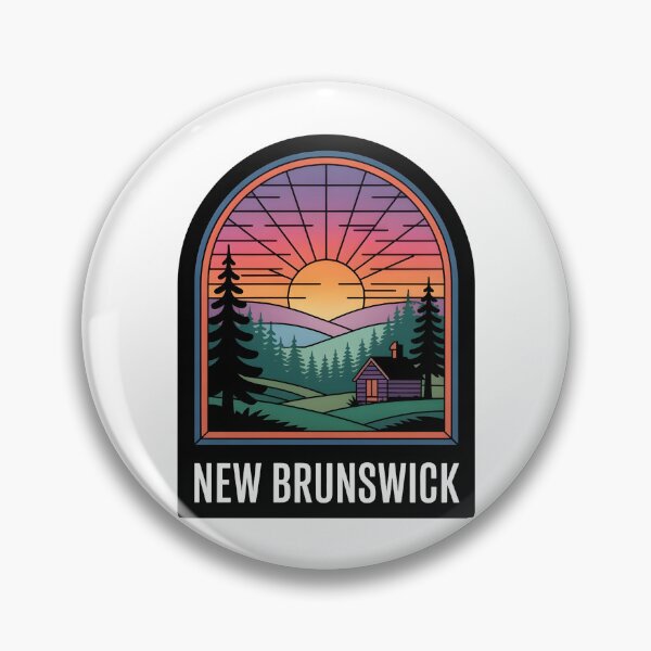 Item preview, New Brunswick Cabin Sunset Design designed and sold by Paper Drip.