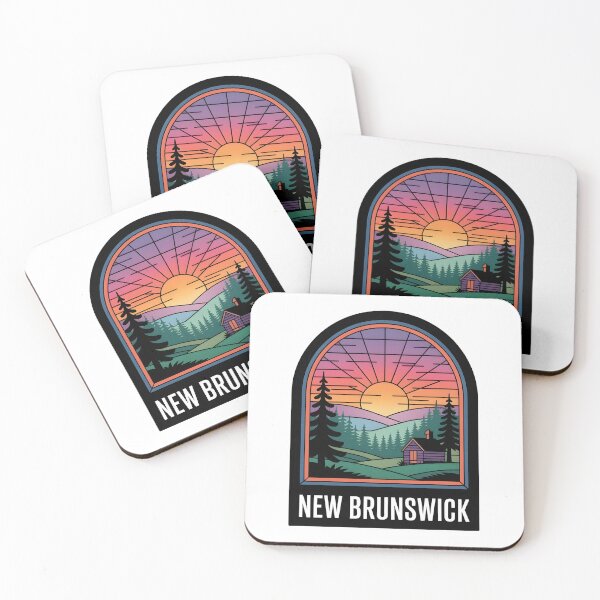 Item preview, New Brunswick Cabin Sunset Design designed and sold by Paper Drip.