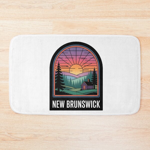 Item preview, New Brunswick Cabin Sunset Design designed and sold by Paper Drip.