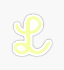 Letter L Sticker