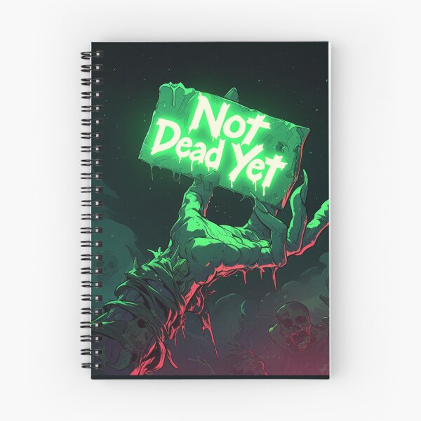Item preview, Not dead yet zombie designed and sold by MendaciousMina.