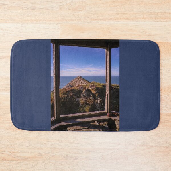 Item preview, HIGHER SHARPNOSE POINT FRAMED BY RUINED LOOKOUT CORNWALL designed and sold by Richard Brookes Photography.