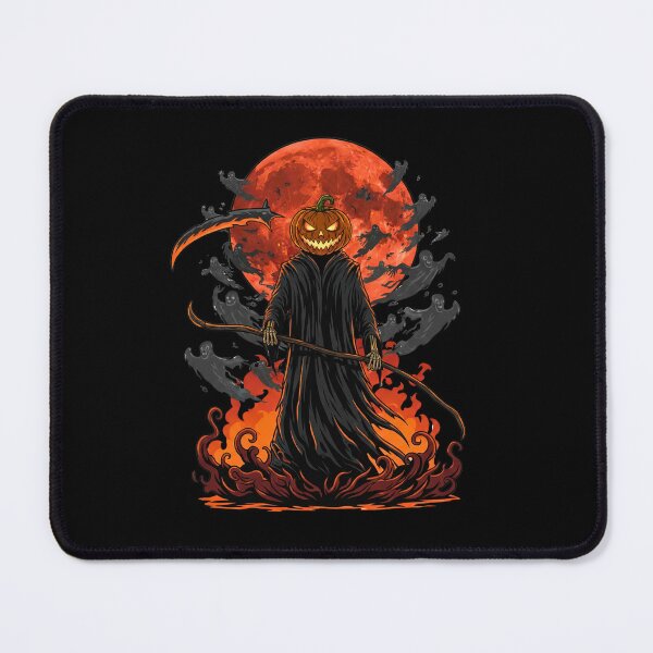 Item preview, The Pumpkin Reaper – Epic Halloween Grim Reaper designed and sold by VETRO⭐.