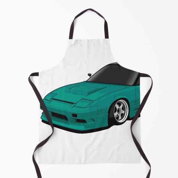 Item preview, Nissan 180SX Drift Car – Teal JDM Legend Vector Art designed and sold by wisnubayuaji.