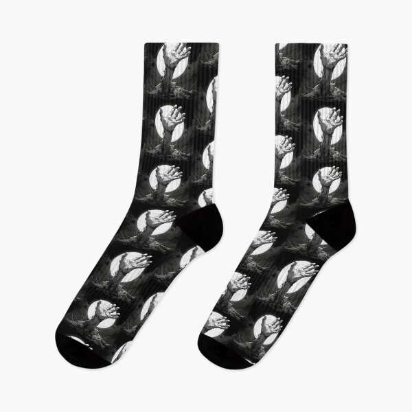 Item preview, Zombie hand reaching out beyond the grave designed and sold by MendaciousMina.
