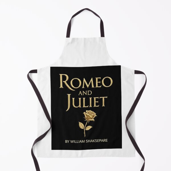 Item preview, Romeo & Juliet Golden Rose Typography | Elegant Shakespearean Design designed and sold by Boski22.