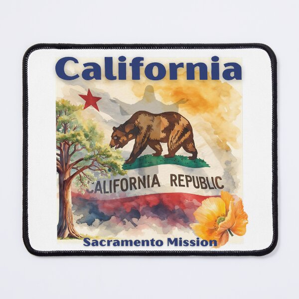 Item preview, California Sacramento Mission designed and sold by Seeshellspace Designs.