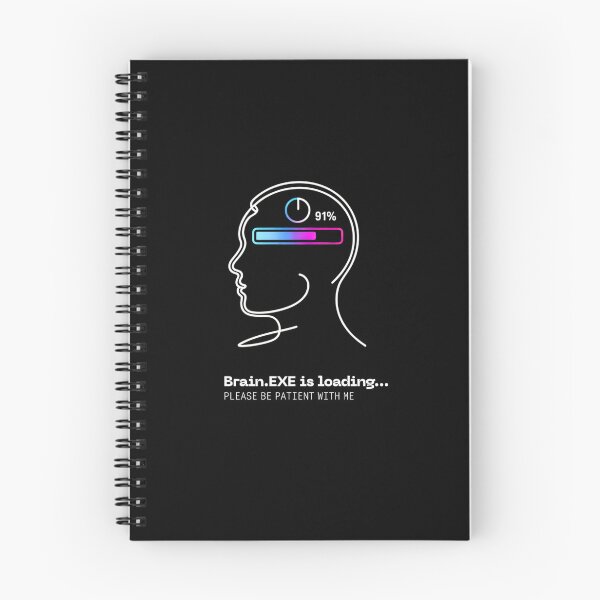 Item preview, Brain Buffering Loading Bar - ADHD Awareness - Neurodivergent Pride Art designed and sold by Zenka Design's.