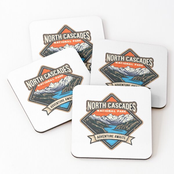 Item preview, North Cascades National Park Washington Rugged Peaks Hiking Wilderness Escape designed and sold by Simsimah26Parks.