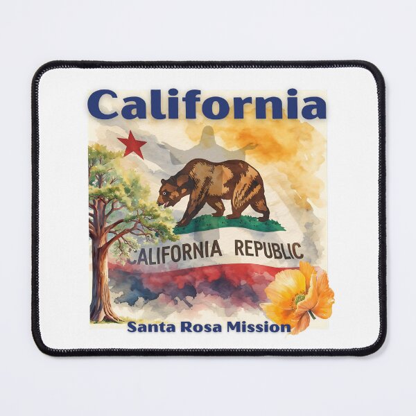 Item preview, California Santa Rosa Mission designed and sold by Seeshellspace Designs.