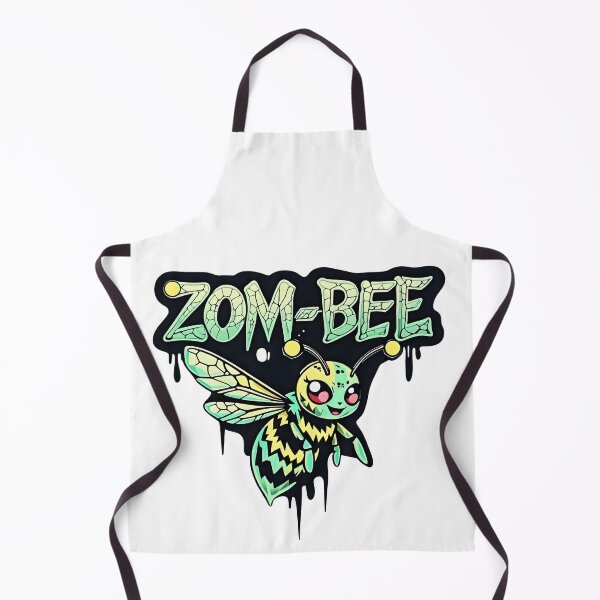 Item preview, Zom-Bee Neon Undead Honeybee designed and sold by DariaOltes.