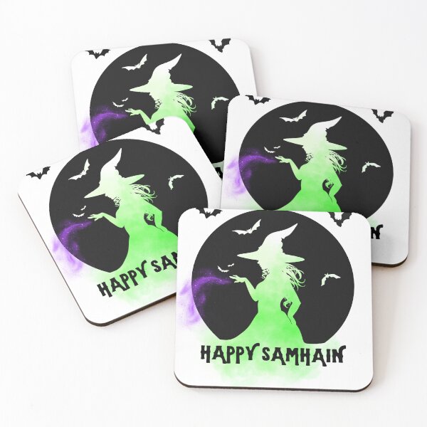 Item preview, HAPPY SAMHAIN WITCH designed and sold by S-Q-Studios.