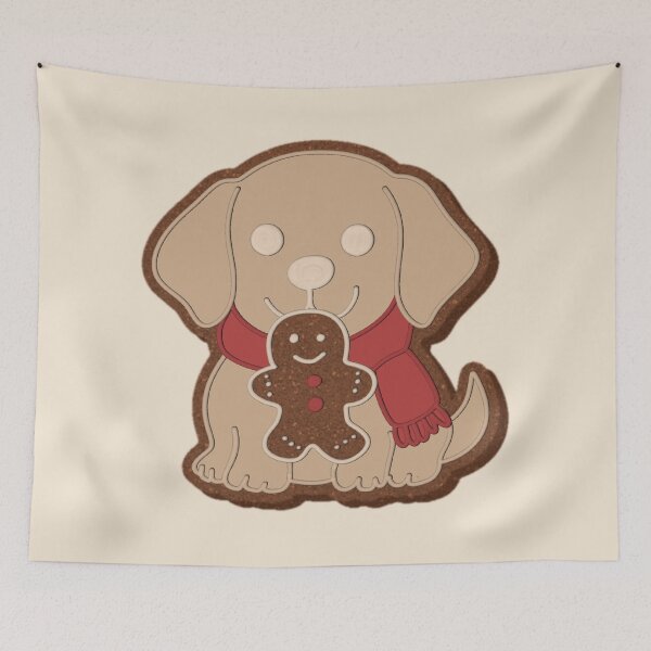 Item preview, Operation Santa Paws Cookie - Cookie Thief Pup designed and sold by DerpCatSketches.
