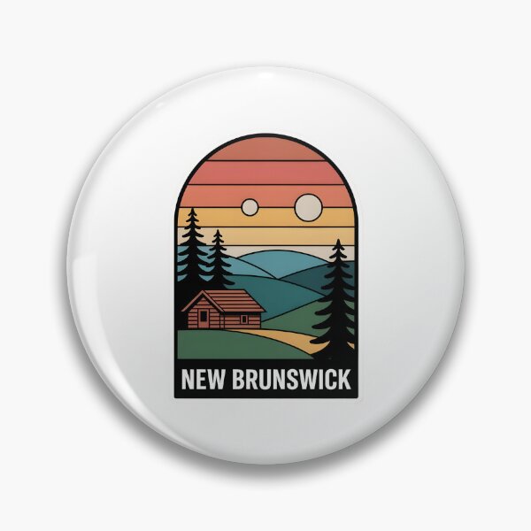 Item preview, New Brunswick Cabin Sunset Design designed and sold by Paper Drip.