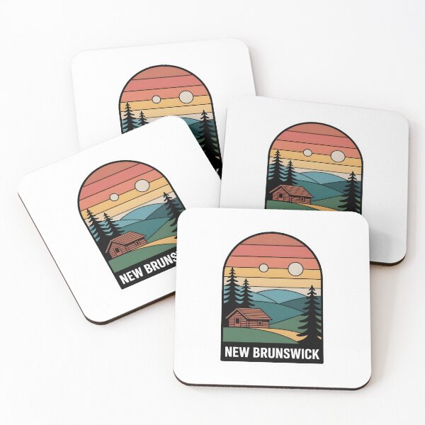 Item preview, New Brunswick Cabin Sunset Design designed and sold by Paper Drip.