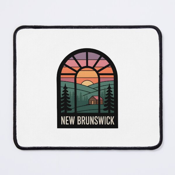 Item preview, New Brunswick Cabin Sunset Design designed and sold by Paper Drip.
