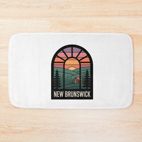 Item preview,  New Brunswick Cabin Sunset Design designed and sold by Paper Drip.
